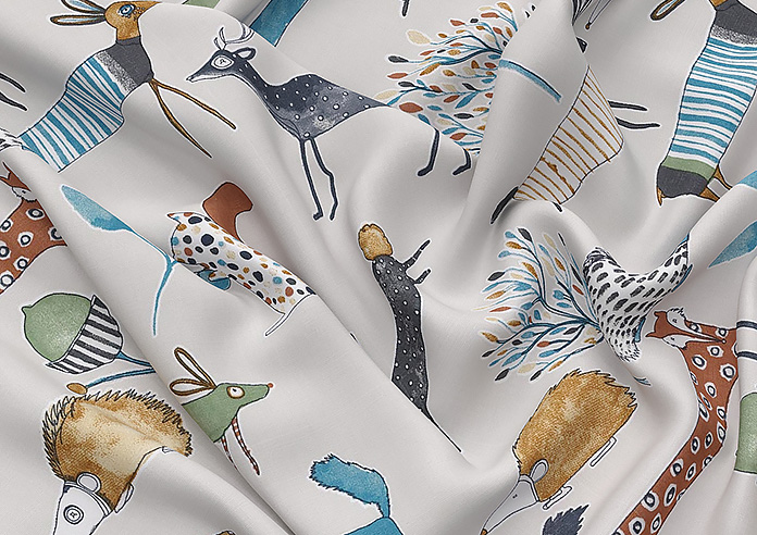 Oh My Deer, Colonial - Twist&Fit Roman Blind - Image 4